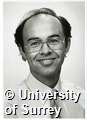 Portrait photograph of Professor Martin Sweeting, Professor of Satellite Engineering at the University of Surrey