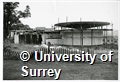 Photographs showing the construction of the Quiet Centre at the University of Surrey Stag Hill Campus